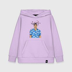 Толстовка детская хлопковая GTA Tommy, цвет: лаванда