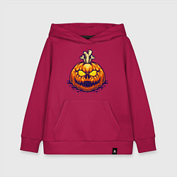 Толстовка детская хлопковая Праздник - Хэллоуин, цвет: маджента