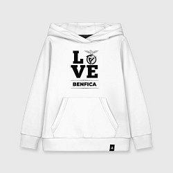 Детская толстовка-худи Benfica Love Классика