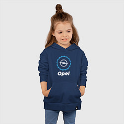 Толстовка детская хлопковая Opel в стиле Top Gear, цвет: тёмно-синий — фото 2