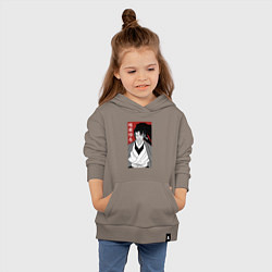 Толстовка детская хлопковая Охотник Ёриичи, цвет: утренний латте — фото 2