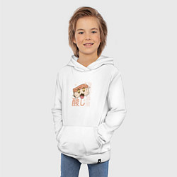 Толстовка детская хлопковая Kawaii суши, цвет: белый — фото 2