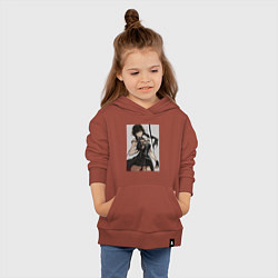 Толстовка детская хлопковая Опасная Йор Форджер - Семья шпиона, цвет: кирпичный — фото 2