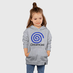 Толстовка детская хлопковая Sega dreamcast, цвет: меланж — фото 2