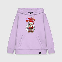 Детская толстовка-худи Christmas Mario