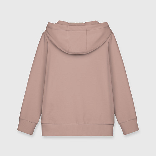 Детская толстовка-худи B A P black logo / Пыльно-розовый – фото 2