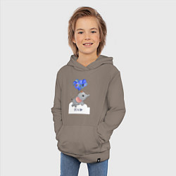 Толстовка детская хлопковая Its a boy, цвет: утренний латте — фото 2