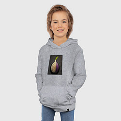 Толстовка детская хлопковая Tor cubed, цвет: меланж — фото 2
