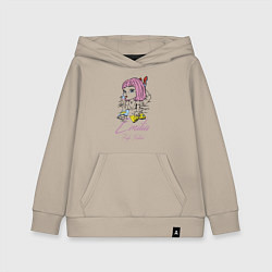 Толстовка детская хлопковая Emilia - pulp fiction, цвет: миндальный