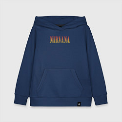 Детская толстовка-худи Nirvana logo