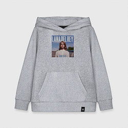 Толстовка детская хлопковая Лего Лана дель Рей, цвет: меланж