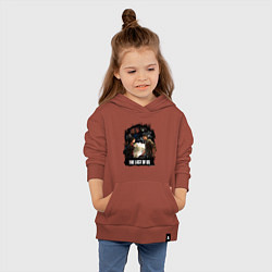 Толстовка детская хлопковая The Last of Us игра, цвет: кирпичный — фото 2