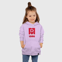 Толстовка детская хлопковая Depeche Mode - Black Celebration album merch, цвет: лаванда — фото 2