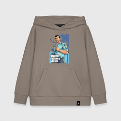 Толстовка детская хлопковая GTA - Томми Версетти, цвет: утренний латте