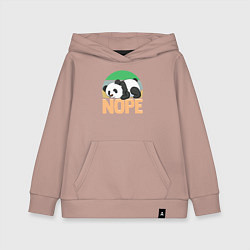 Детская толстовка-худи Panda nope