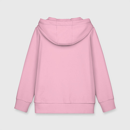 Детская толстовка-худи Вадим - принц на белом коне / Светло-розовый – фото 2