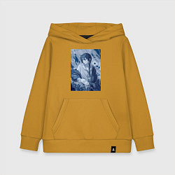 Толстовка детская хлопковая Ванитас врач, цвет: горчичный