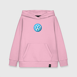 Детская толстовка-худи Volkswagen logo blue