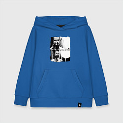 Толстовка детская хлопковая Depeche Mode - Devotional gahan, цвет: синий