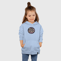 Толстовка детская хлопковая Женева, цвет: мягкое небо — фото 2