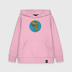 Толстовка детская хлопковая Юты из Total War: Attila, цвет: светло-розовый