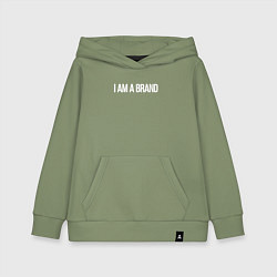Детская толстовка-худи I am a brand