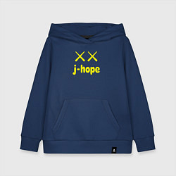 Толстовка детская хлопковая BTS j-hope, цвет: тёмно-синий