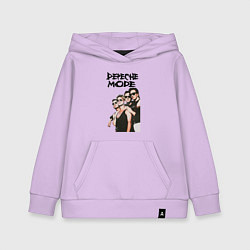 Толстовка детская хлопковая Depeche Mode Violator 3, цвет: лаванда