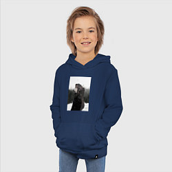 Толстовка детская хлопковая Башня Бога Баам, цвет: тёмно-синий — фото 2