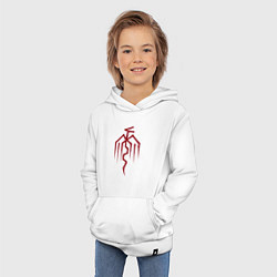 Толстовка детская хлопковая Symbol of the City of Chains - Dragon Age, цвет: белый — фото 2