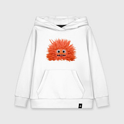 Детская толстовка-худи Fluffy monster orange