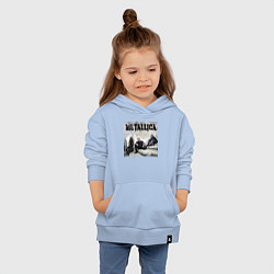 Толстовка детская хлопковая Metallica - cool guys, цвет: мягкое небо — фото 2