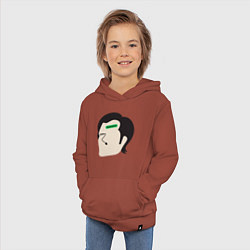 Толстовка детская хлопковая Разделение Марк, цвет: кирпичный — фото 2