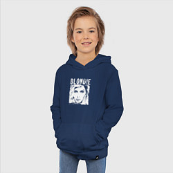 Толстовка детская хлопковая Blondie, цвет: тёмно-синий — фото 2