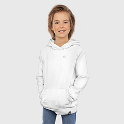 Толстовка детская хлопковая Sancta sanctorum, цвет: белый — фото 2