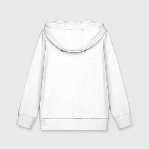 Детская толстовка-худи Мудрый как змея / Белый – фото 2