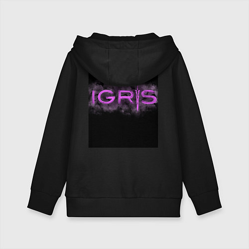 Детская толстовка-худи Solo Leveling Igris / Черный – фото 2