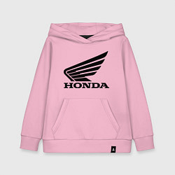 Толстовка детская хлопковая Honda Motor, цвет: светло-розовый