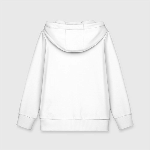 Детская толстовка-худи Lineage logo / Белый – фото 2