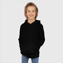 Толстовка детская хлопковая Tiesto, цвет: черный — фото 2