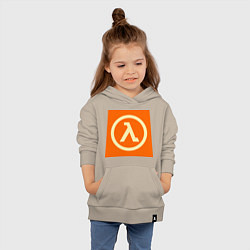 Толстовка детская хлопковая Half-Life, цвет: миндальный — фото 2