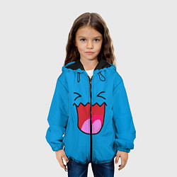 Куртка с капюшоном детская Покеболл, цвет: 3D-черный — фото 2