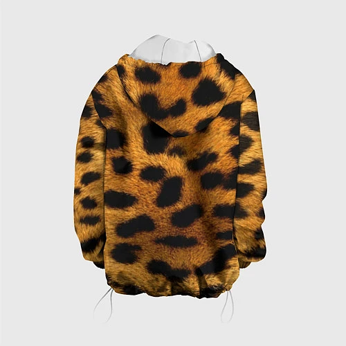 Детская куртка Шкура леопарда / 3D-Белый – фото 2