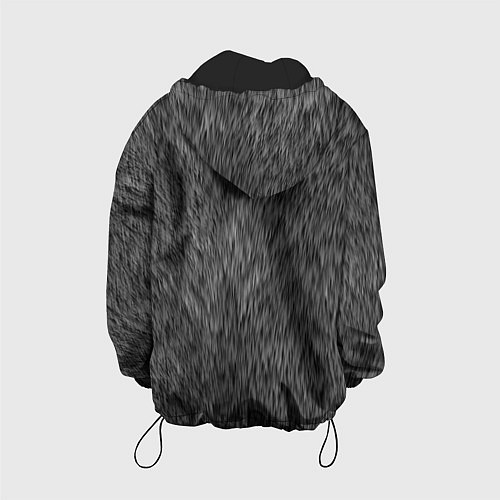 Детская куртка Взгляд / 3D-Черный – фото 2