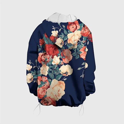 Детская куртка Fashion flowers / 3D-Белый – фото 2