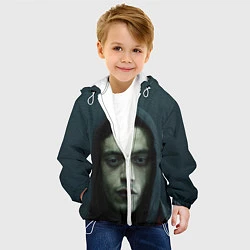 Куртка с капюшоном детская Эллиот Роджер, цвет: 3D-белый — фото 2