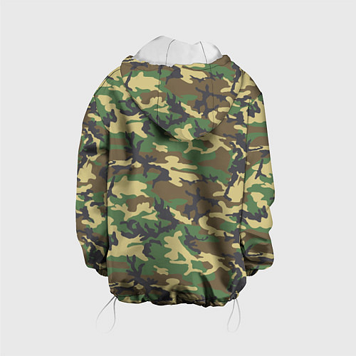 Детская куртка Kings Camouflage / 3D-Белый – фото 2