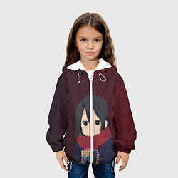 Куртка с капюшоном детская K-ON, цвет: 3D-белый — фото 2