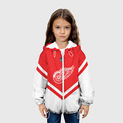 Куртка с капюшоном детская NHL: Detroit Red Wings, цвет: 3D-белый — фото 2