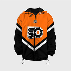 Куртка с капюшоном детская NHL: Philadelphia Flyers, цвет: 3D-черный